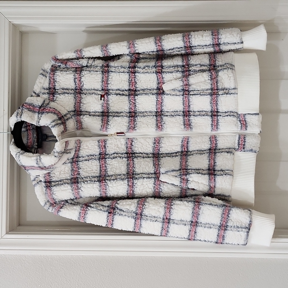 ⛔️SOLD⛔️NWT Tommy Hilfiger Teddy Jacket Super Soft Sz L